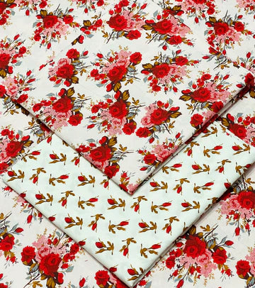 FLORAL PRINTED 2PC D-21